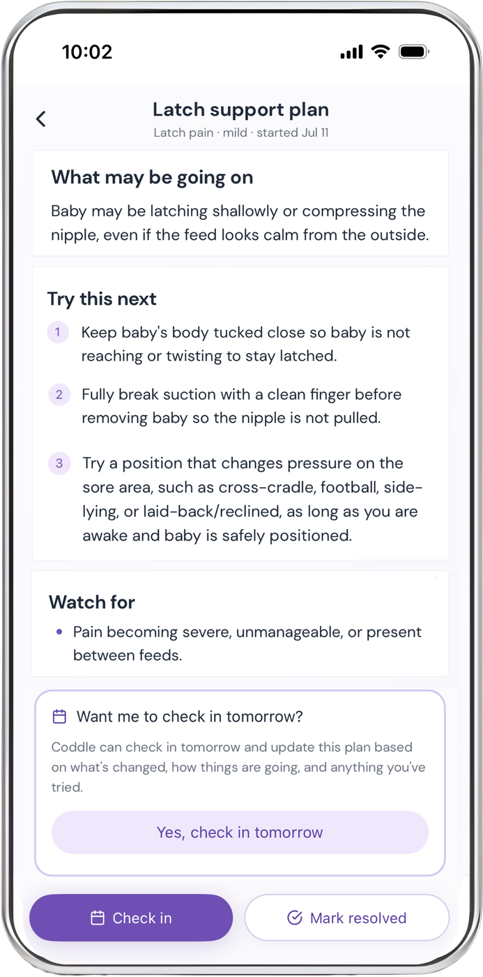 Coddle guided latch support plan with practical next steps.